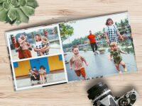 Ultraflache mit Hartem Cover