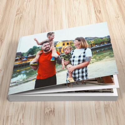 Fotobücher mit Ultraflacher Öffnung
