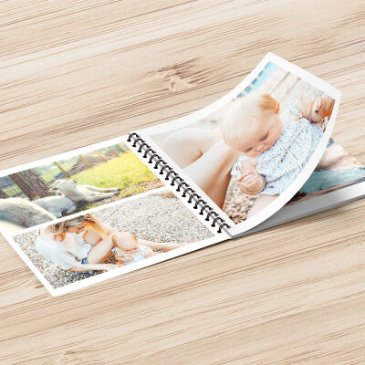 Fotobücher mit Spiralbindung